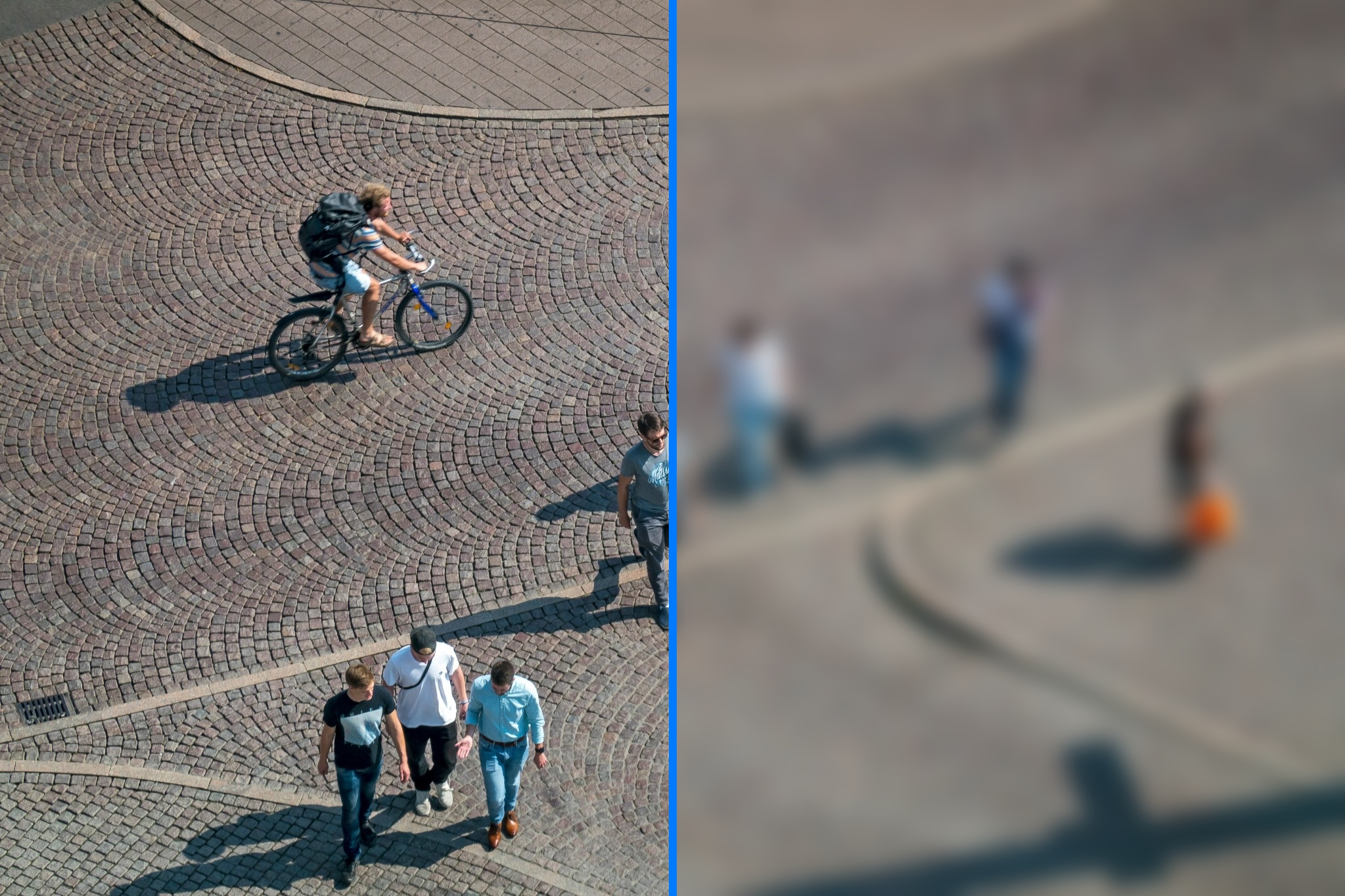 AI fundraising team blurred